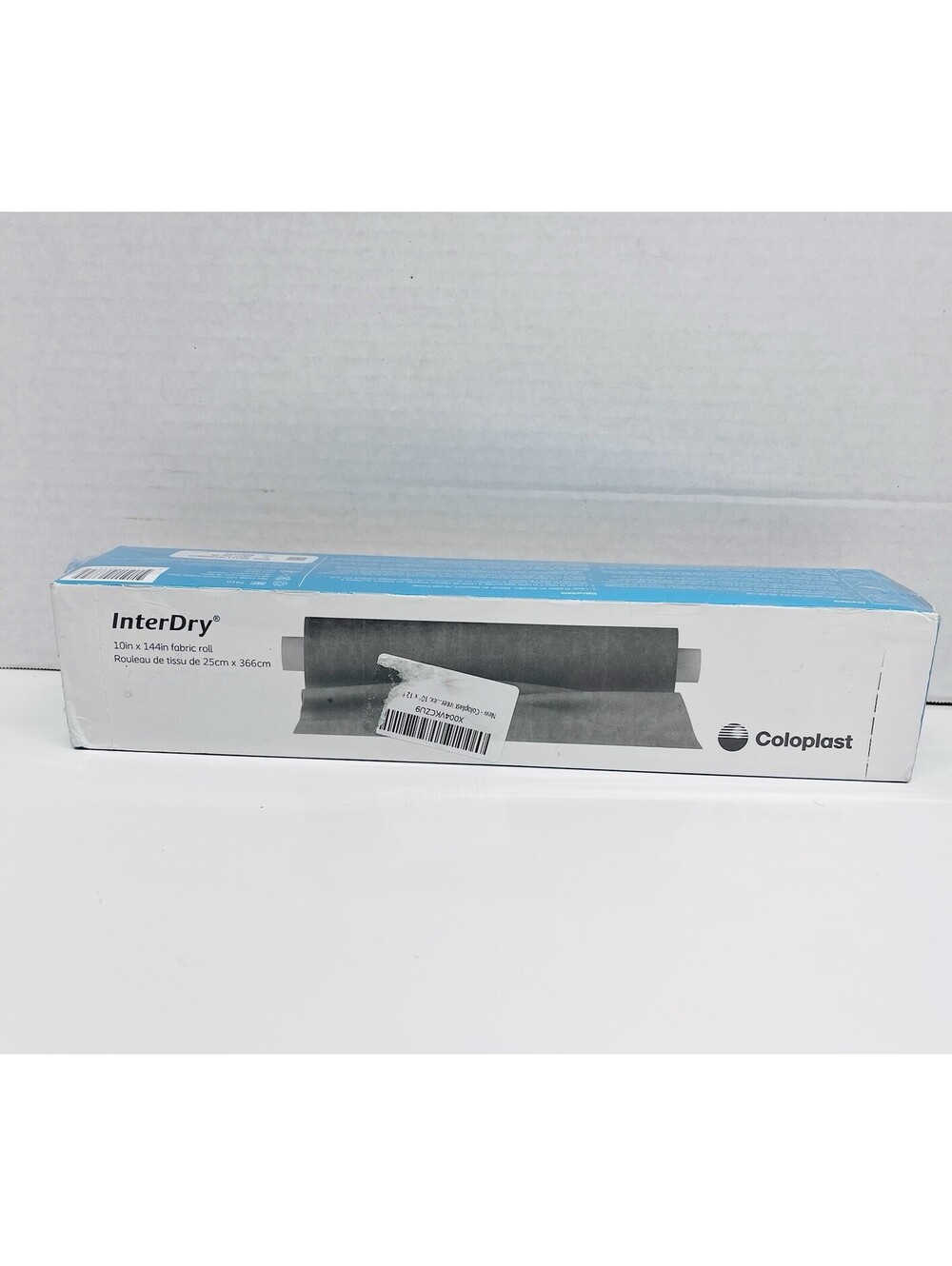 Coloplast InterDry Ag Textile with Antimicrobial Silver 10"x144" fabrict roll